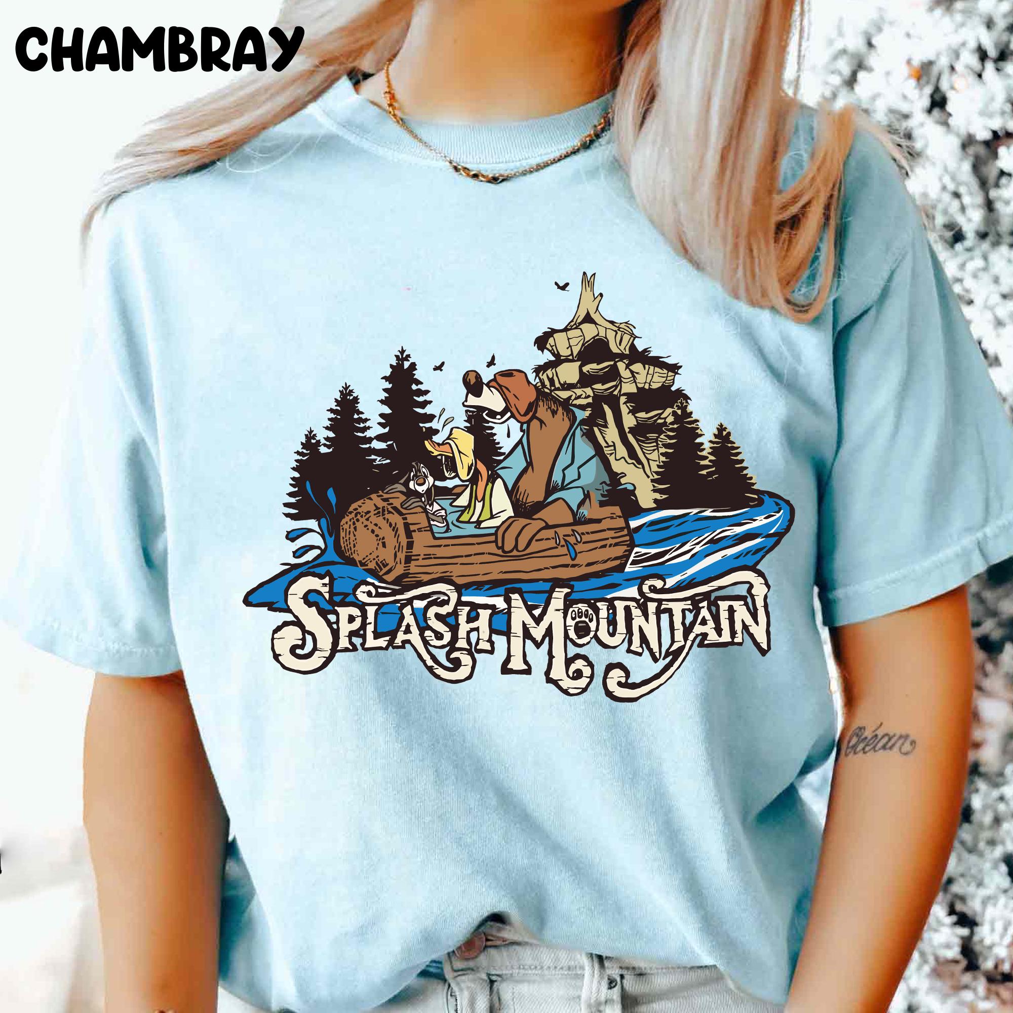 Vintage Splash Mountain Log Ride Shirt, Retro 90s Disney Br'er