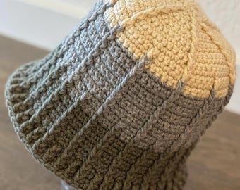 Ribbed bucket hat