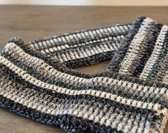 Ribbed Infinity Scarf