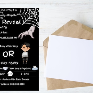 Addams family Gender Reveal