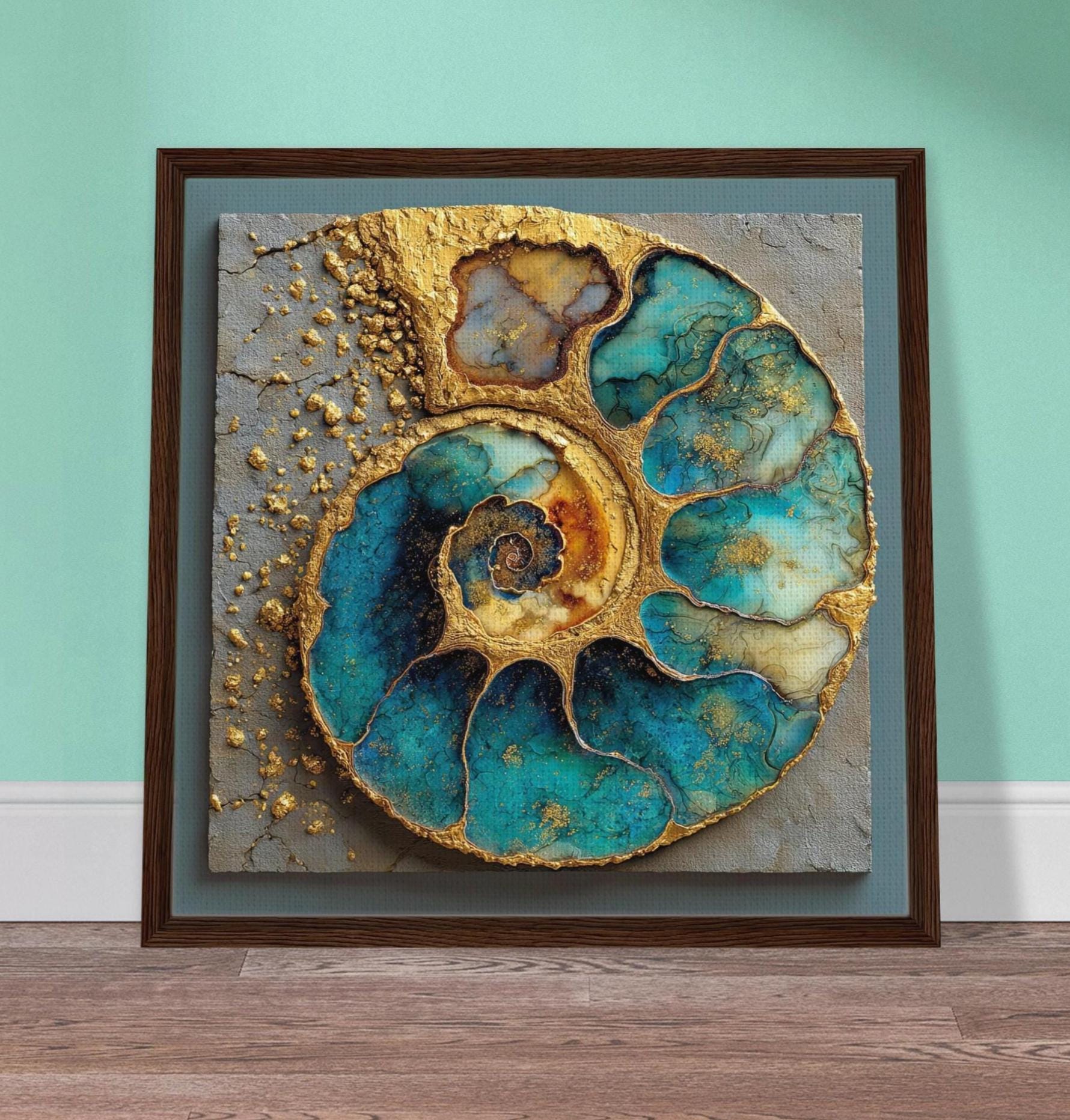 Ammonite frame - Etsy 日本