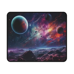 Outer Space Mouse Pad (Rectangle) - 9&quot; x 8&quot; Computer/Gaming Mouse Pad, Space Design, Nebula Mouse Pad, Gaming/Computer Supplies