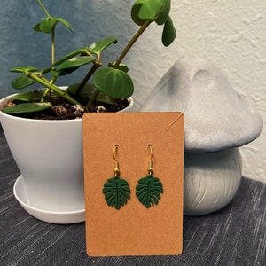 Single Leaf Earrings