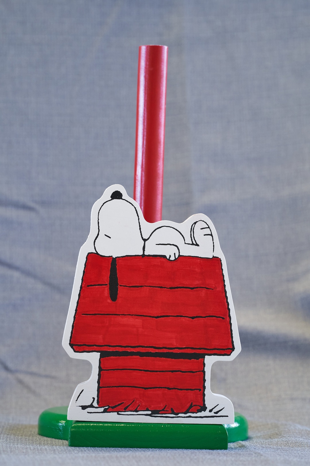 Snoopy Paper Towel Holder Etsy