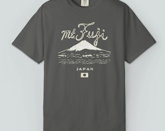 Mt Fuji Shirt, Japan Mountain Tee, Japan Travel Gift, Vintage Fuji