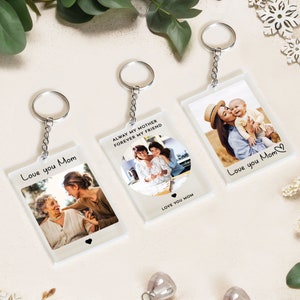 Personalized Photo Keychain,Mama keychain, Personalized Mothers Gift,Mom&#39;s Birthday gift, keychain for mom,Mothers day gift,Anniversary Gift
