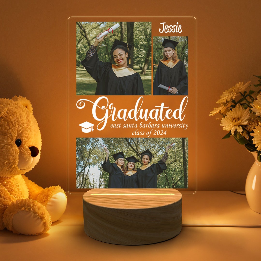 Personalised Graduation Gifts, Graduation Photo Lamp Night Light ...