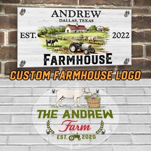 Custom Farm Neon Sign, Weatherproof Barn Decor, Rustic Farmhouse Decor, Unique Personalized Farm Decor,Charming Custom Chicken Coop Decor