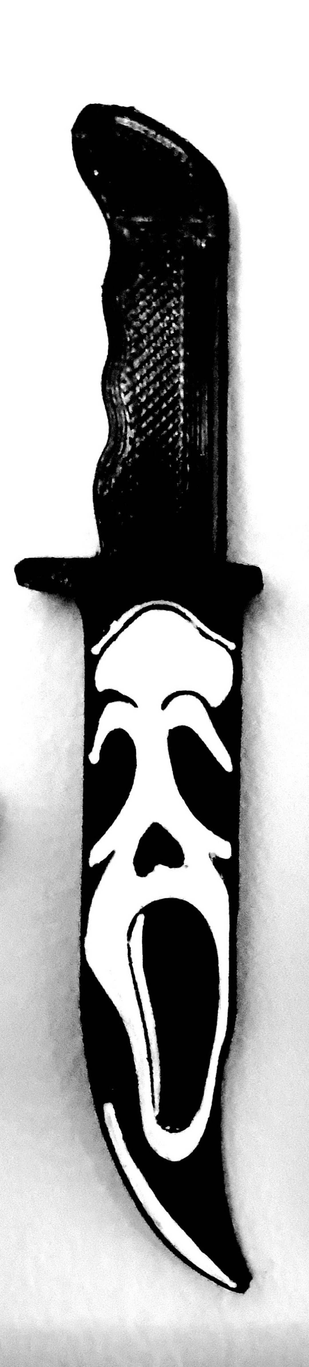 Scream Ghostface Face Knife 3d Printed Tile Hand Painted. Etsy Australia