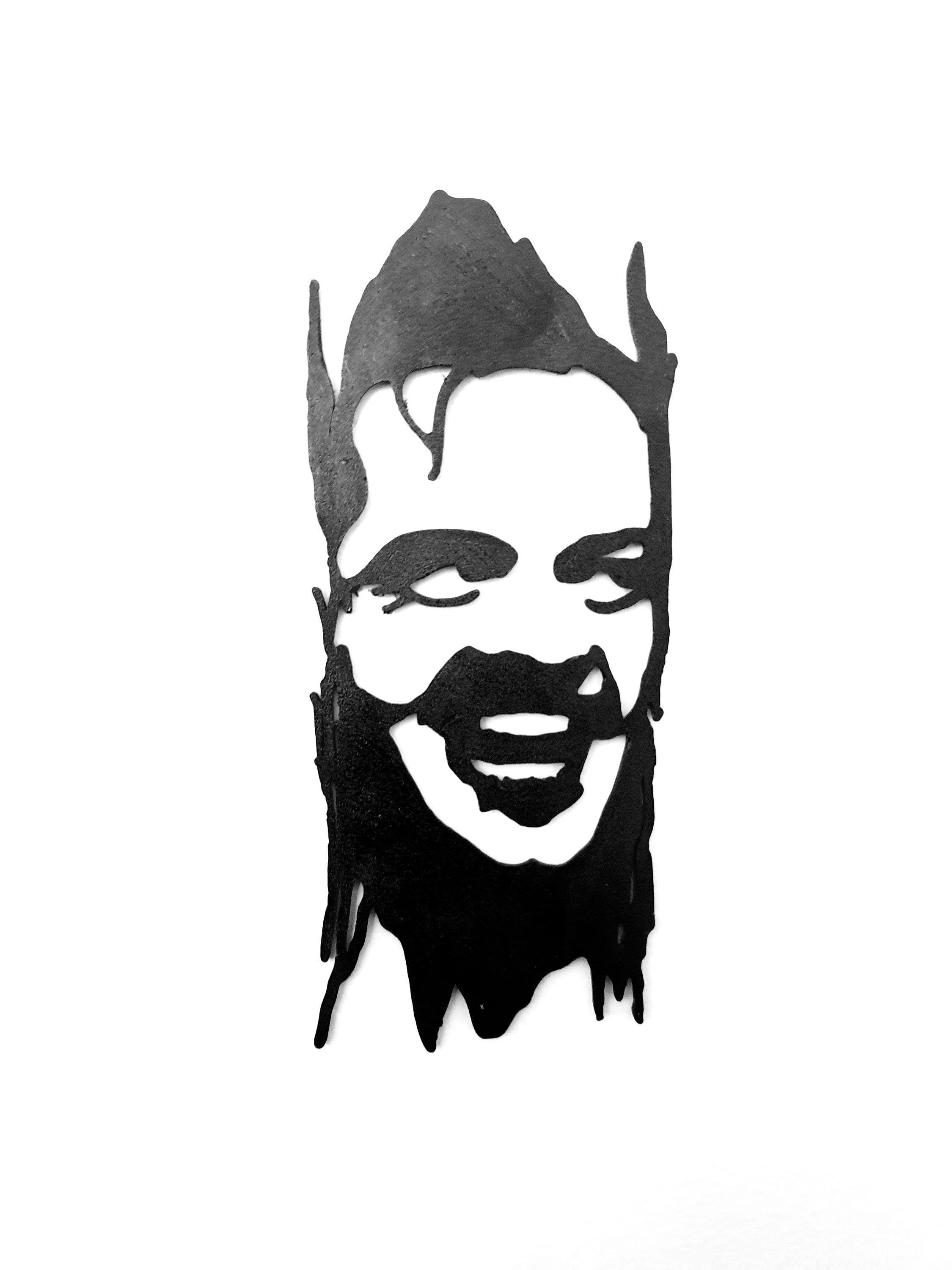 Heres johnny stencil