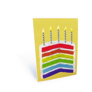 Feliz nacimiento gay, cumpleaños gay, pastel, velas, arcoíris, tarjeta de cumpleaños, nacimiento gay, regalo