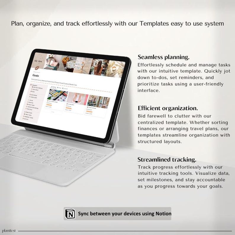 Notion Template for ADHD – A Digital Planner for Productivity, Focus, and Self-Care.
