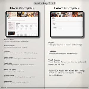 ADHD Focus and Productivity Planner – Notion Dashboard Templates for Self-Care.