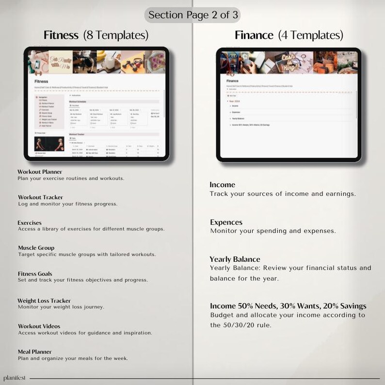 ADHD Focus and Productivity Planner – Notion Dashboard Templates for Self-Care.