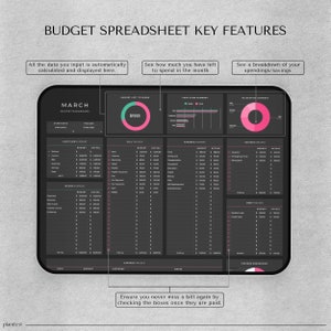 Budget Tracker | Google Sheets Budget Planner | Monthly Budget Template | Monthly Budget Spreadsheet | Budget by Paycheck