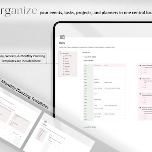 ADHD Planner on Notion | Self-Care and Focus Dashboard for Adults
