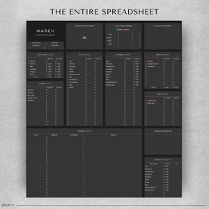 Budget by Paycheck | Monthly Budget Template | Budget Tracker | Budget Planner for Google Sheets | Biweekly Budget