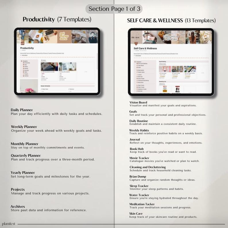 Notion Planner for Adult ADHD – Digital Tools for Focus, Productivity, and Self-Care.