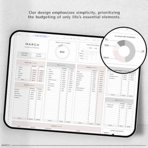 Google Sheets Budget Planning | Monthly Budget Spreadsheet | Paycheck Tracker | Weekly Budget Template | Biweekly Budget Management