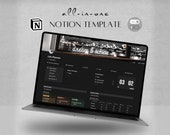 Notion Ultimate Life Planner | ALL IN ONE Notion Template | Notion Dashboard | Adhd Notion Planner | Digital Planner | Dark Mode Templates