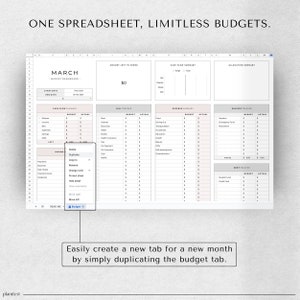 Budgeting Tool for Google Sheets | Monthly Budget Spreadsheet | Paycheck Tracker | Weekly Budget Template | Biweekly Budget Planning