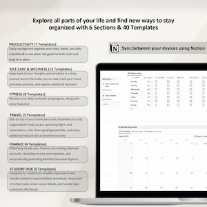 Notion Dashboard ADHD Planner – Boost Productivity and Focus with Adult ADHD Templates.