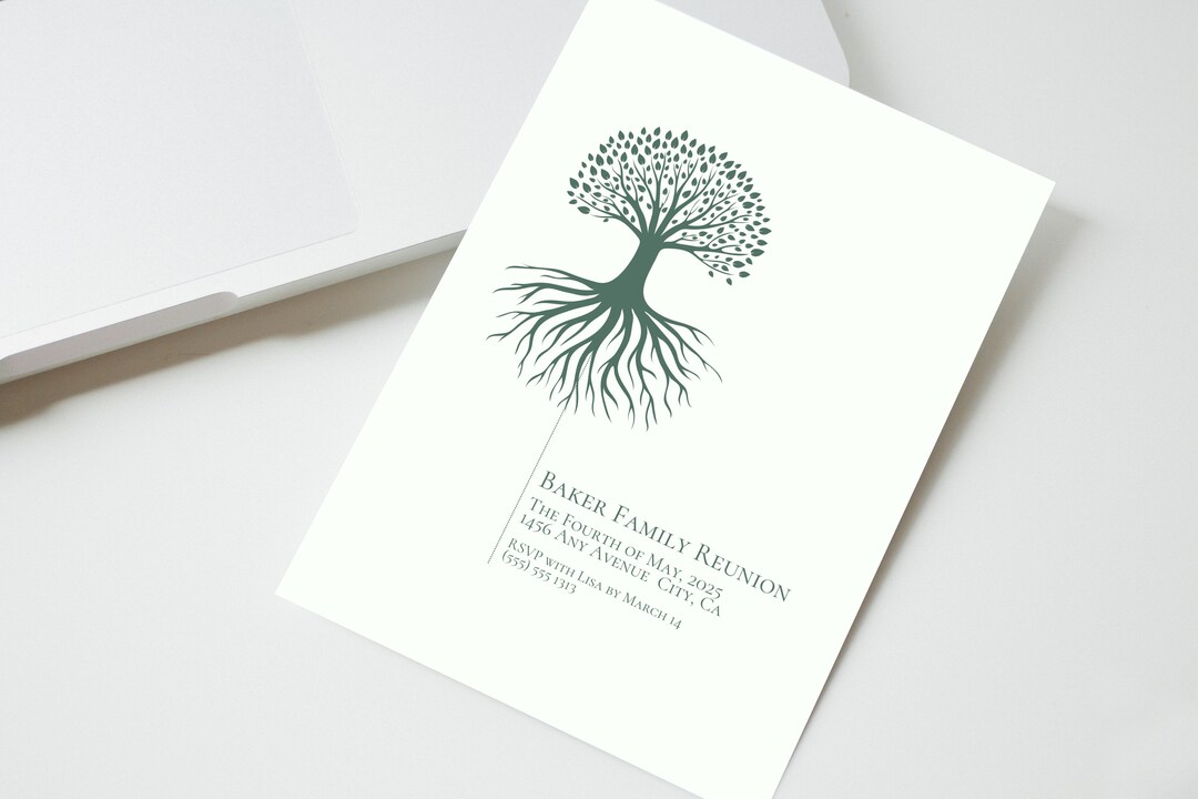Family Reunion Invitation Template Instant Download Printable Family Reunion Invitation Template Instant Download Printable