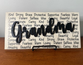 Mom Gift, Mom Sign, Gift for Mom, Mother's Day Gift, Wood Mom Sign, Mother Gift,Mother's Day, Grandma Gift, Nana, Mama, Mother, Mom Birthday
