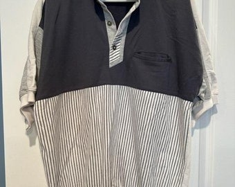Envoy Men's Striped Shirt| Vintage Clothing| 1990s Clothing| Vintage Clothes Men| 1990 svg| 90s Shirt