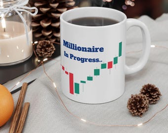 Stock Market Day Trader Coffee Mug | Wall Street Investor Gift  Mug