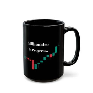 Stock Market Trader Coffee Mug, Inspirational Investor Gift image 9