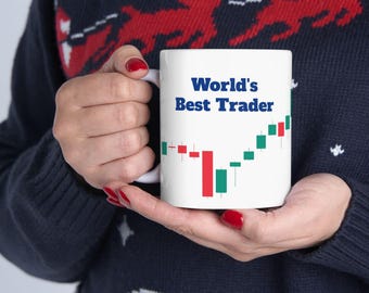 Trader Coffee Mug, Stock Market Gift