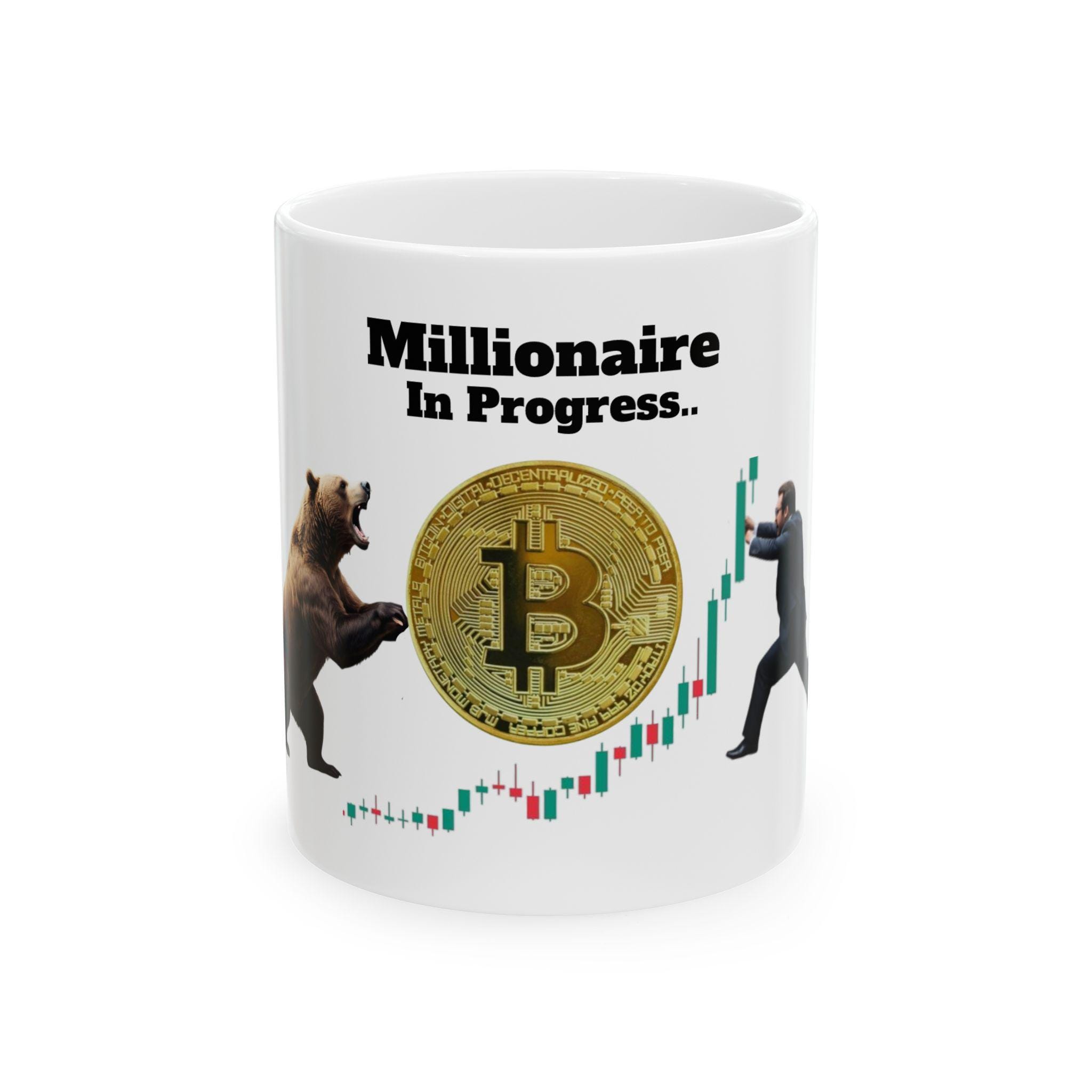 Taza de café de Warren Buffett, trader de Bitcoin: Regalo para inversores  en criptomonedas - Etsy España