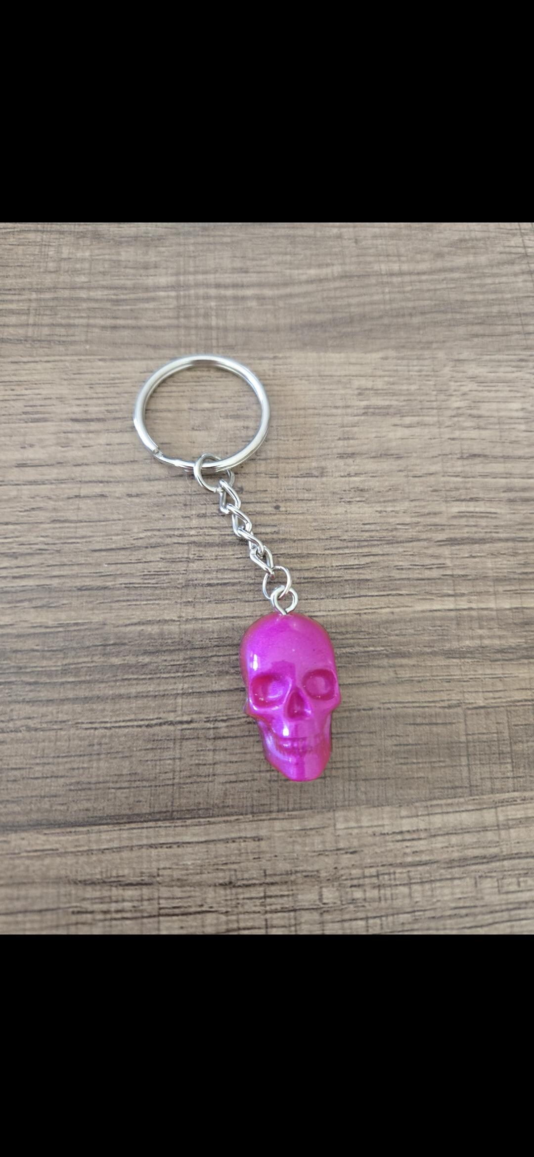 Small Skull Key Ring - Etsy