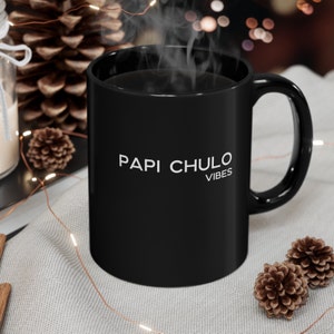 PAPI CHULO VIBES kaffemugg, 315 g, mexikansk javakopp, papacito-kaffemugg, papi-kaffekopp, papi-present, mexikansk mugg joe, herrkaffemugg