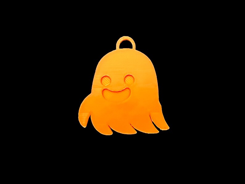 Adorable Ghost Keychain Cute Halloween Accessory in White or Etsy