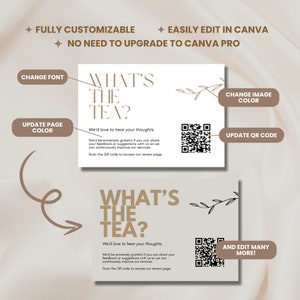 Minimalist Airbnb Feedback Card, Printable Comment Card for Airbnb