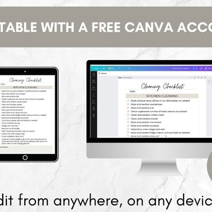 Airbnb Checklist Template Bundle, Editable Airbnb Inventory Checklist and Cleaning Checklist Templates, Airbnb Host Essentials Download