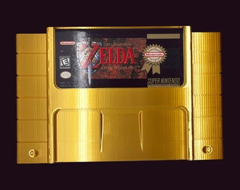 Giant SNES Legend of Zelda Oversized Wall Decor Retro Wall Gameroom Decore for Gamers Nerdy Decor for Him Gift for Her Arcade Room Nostalgia