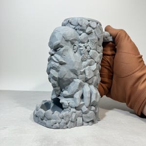 Dwarf Mug Dice Tower 3D Printed  Tower for Epic Tabletop Gaming Dungeons and Dragons Pathfinder Dungeon Master DM Gifts