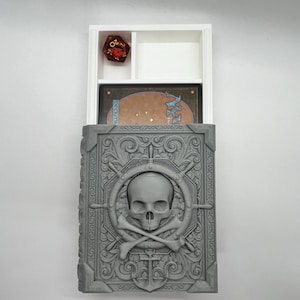 Estuche de almacenamiento de cartas y dados de Tomo Pirata Pathfinder Dungeons and Dragons Accesorios DM Regalo para Dungeon Masters Juego Baraja de cartas Almacenamiento