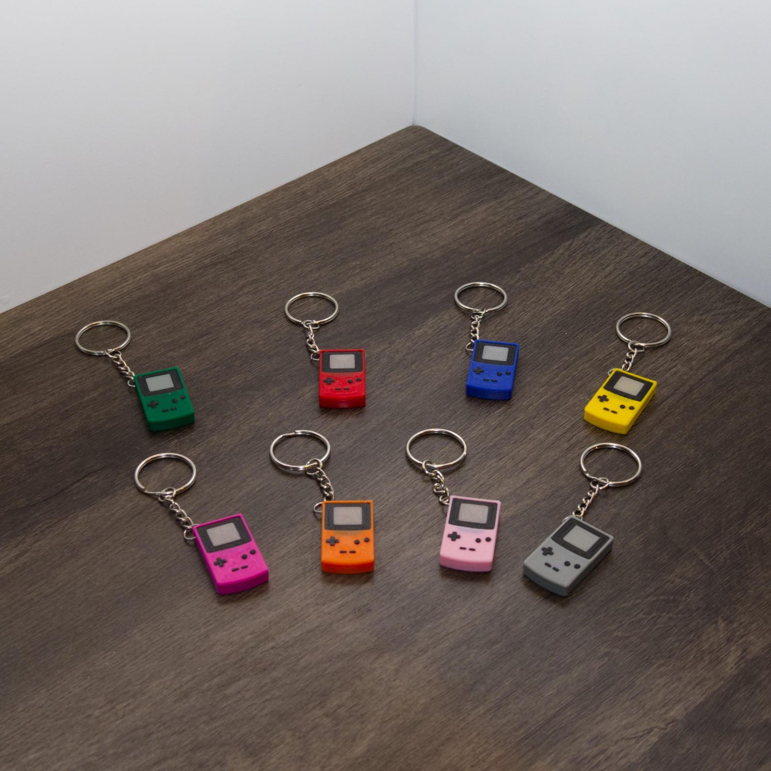 System Keychains Game System Keychains 3D Printed Replica Keychain Gift Retro ...