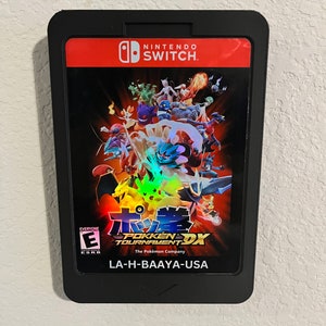 Giant Game Switch Pokken Tournament  Large Wall Decor Gameroom Retro Wall Decor Gamers Nerdy Decor Arcade Room Decor Gaming display