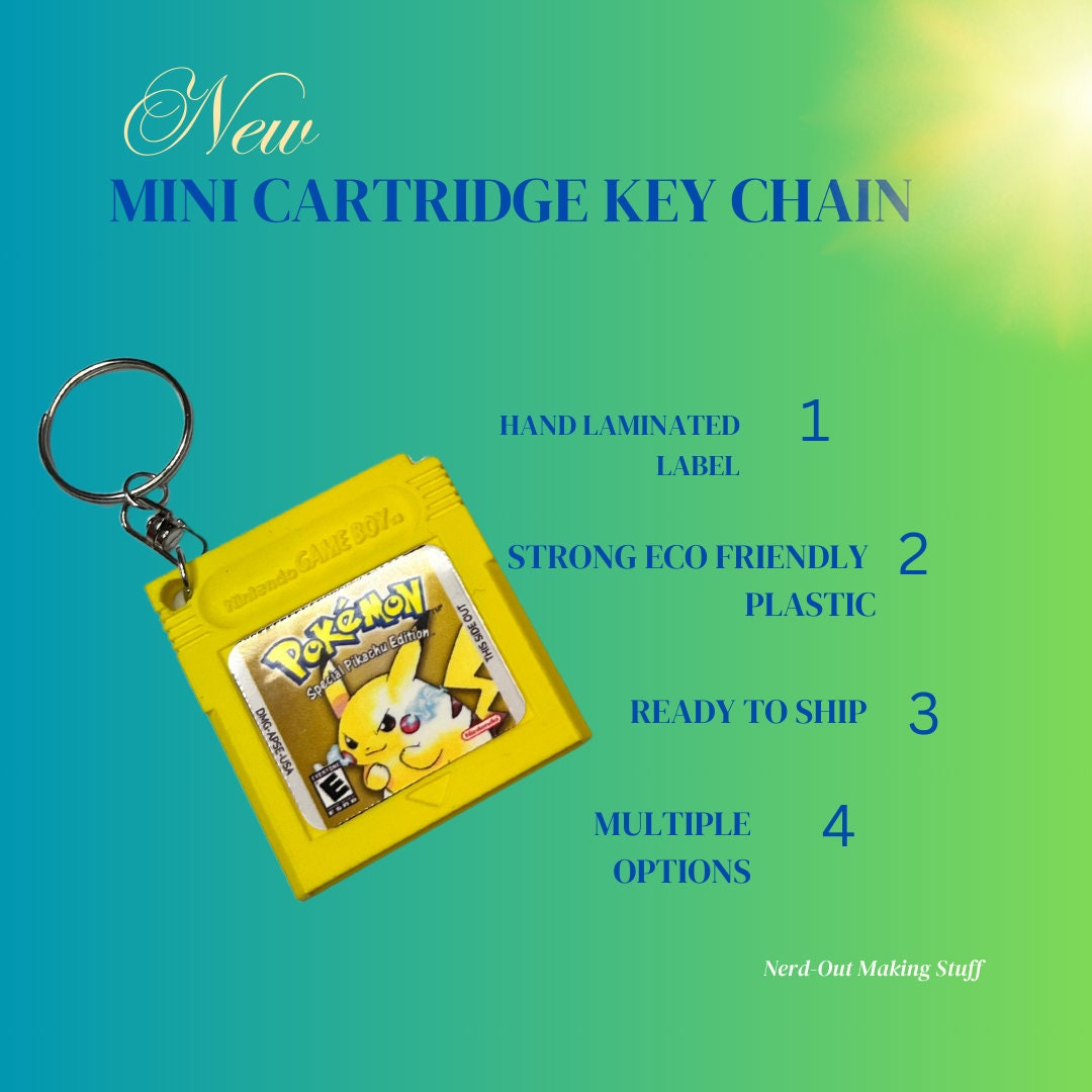 Switch Cartridge Replica Keychains 3D Printed Replica Keychain Gift ...