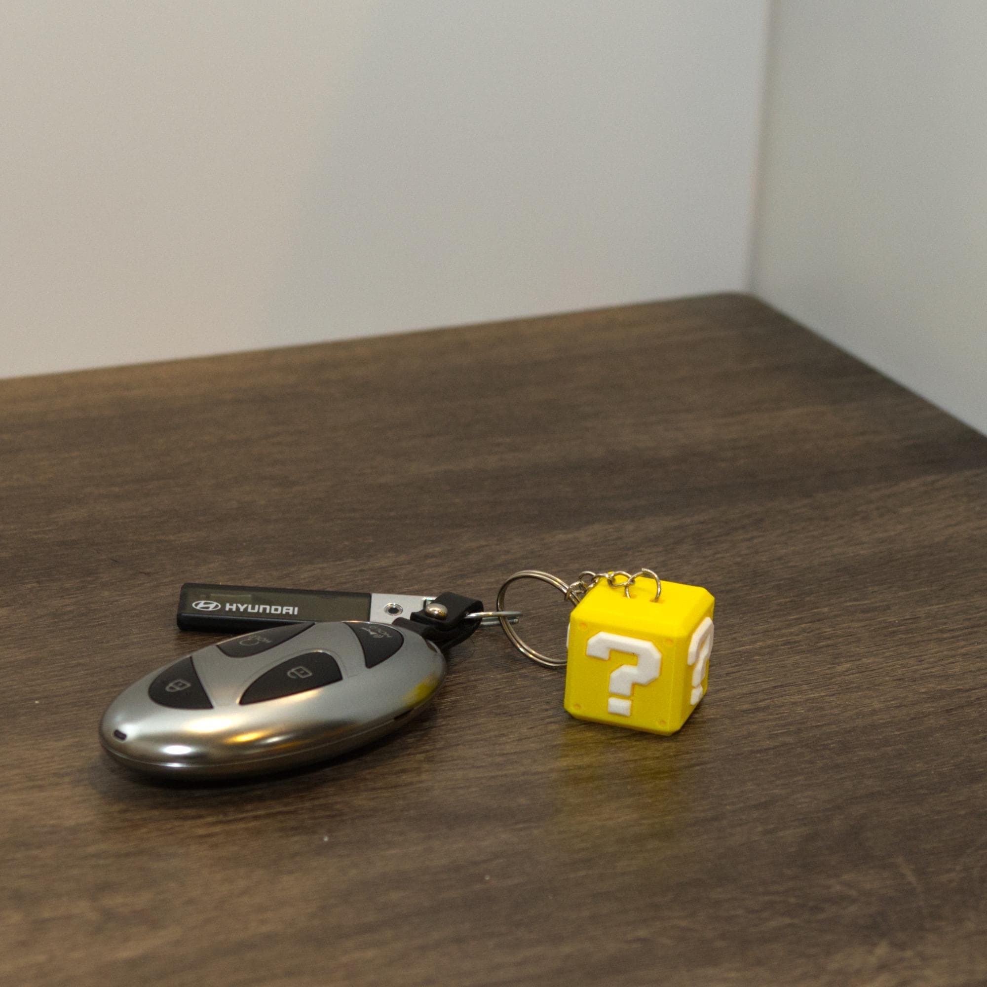 Game Question Block Keychains 3D Printed Replica Keychain Gift Retro ...