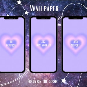 9 Wallpaper I Phone Wallpaper I Universe I Angel Numbers I Android I I Phone I Purple Wallpaper