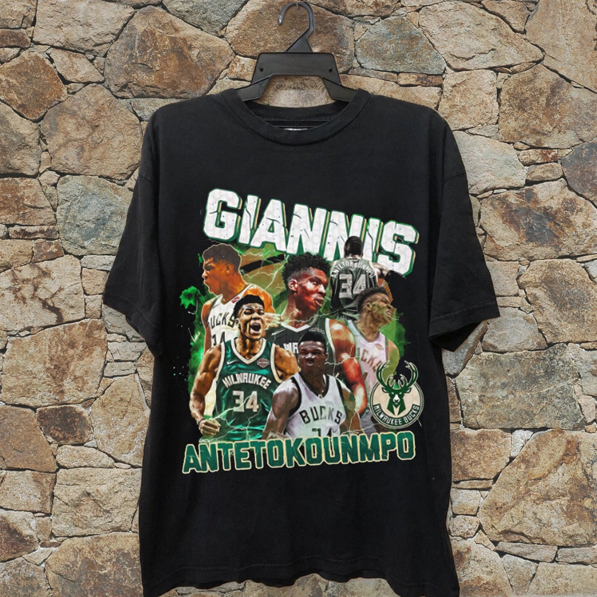 Shop Stylish Giannis Antetokounmpo Printed T-Shirts for Men #794473 at