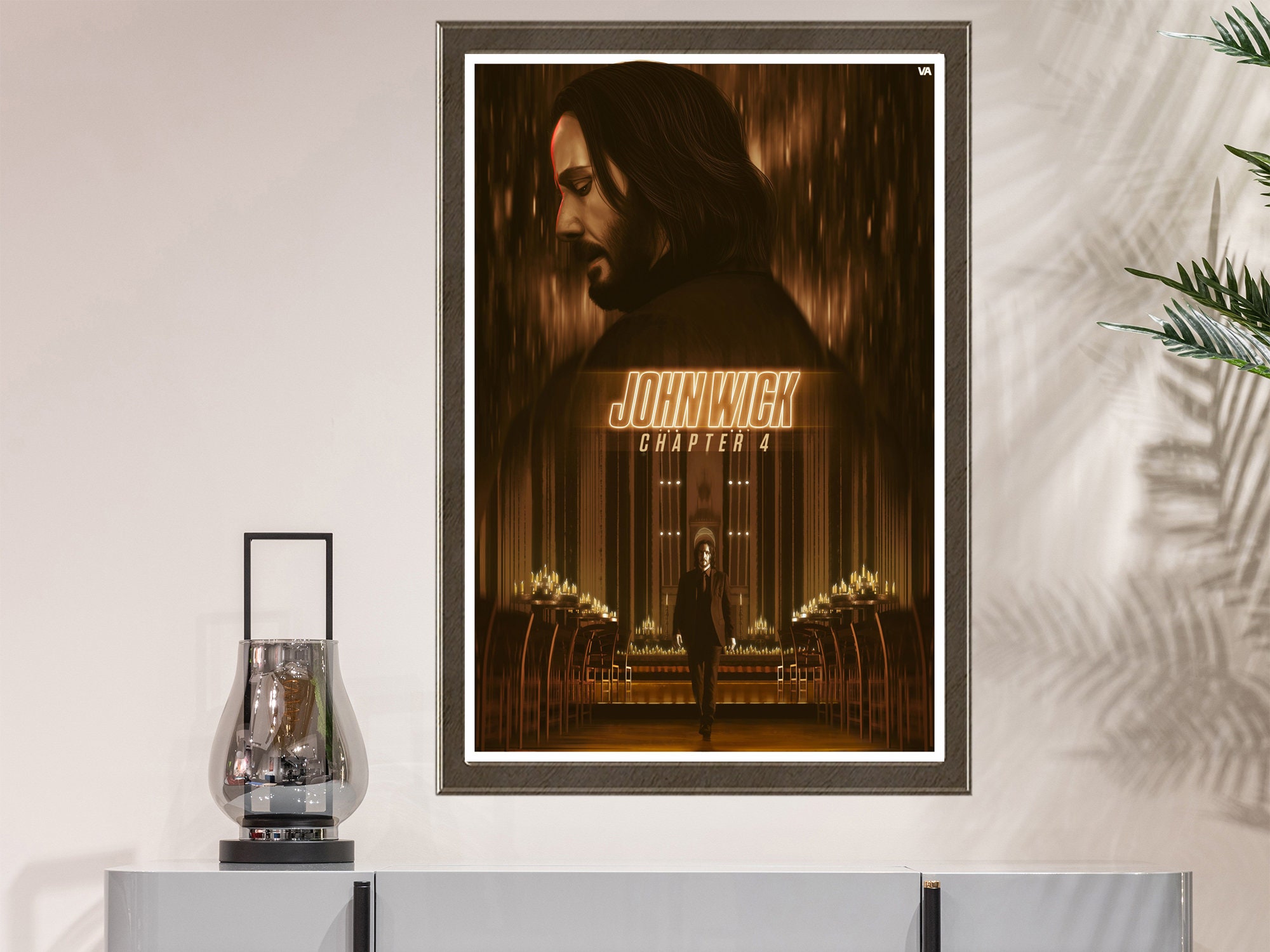 John Wick - Chapter 4 2023 #15 Metal Print by Geek N Rock - Fine