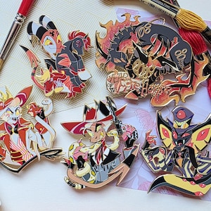 Helluvaboss pins - Etsy 日本