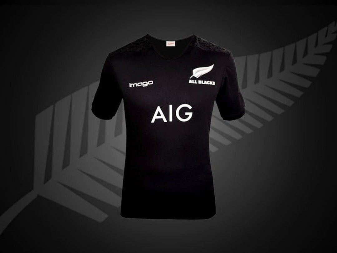 All Blacks Rugby Shirt / New Zealand / Rugby World Cup 2023 Etsy